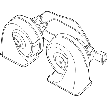 2013 Ram 2500 Horn - 56046744AB