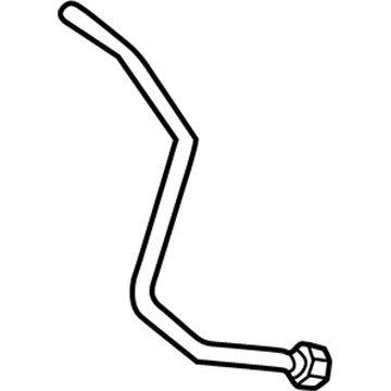 Jeep Transmission Oil Cooler Hose - 52079369AD