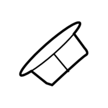 Jeep 6107327AA Lower Note Horn Nut