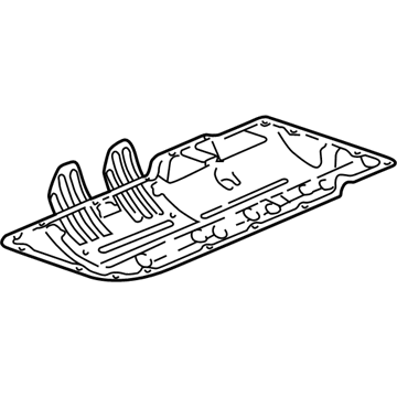 Jeep 53020675AE Oil Pan Gasket