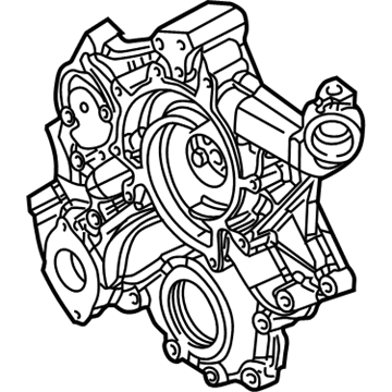 Jeep 5016653AB Timing Cover