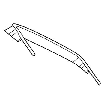 Jeep 68082481AA Deflector