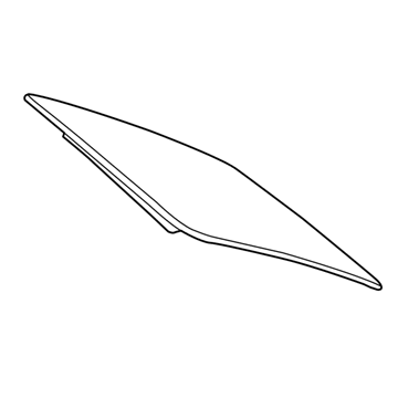 Jeep 68082476AB Sunroof Glass
