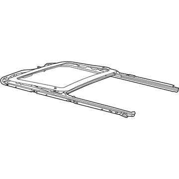 Jeep 68082485AA Sunroof Frame