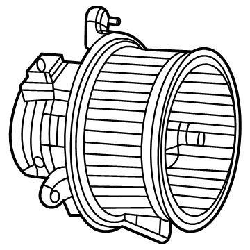 Jeep Grand Wagoneer L Blower Motor - 68565831AA