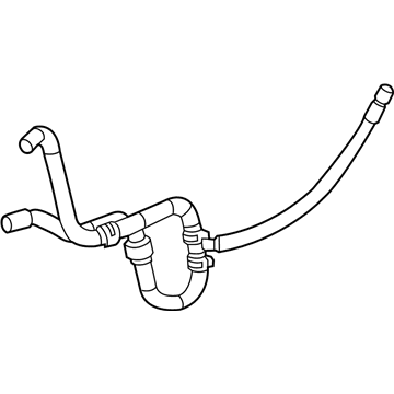 Ram 68143663AE Upper Return Hose