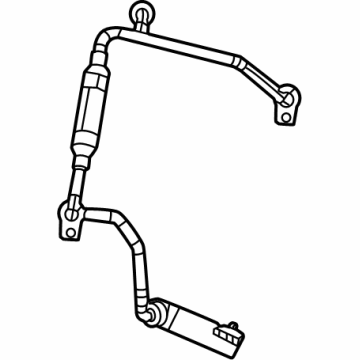 Jeep 68552799AA Water Outlet Pipe