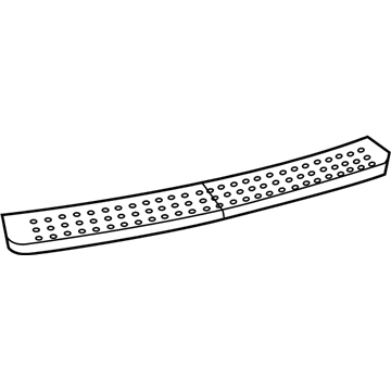 Mopar 68003906AA Step Pad, Rear