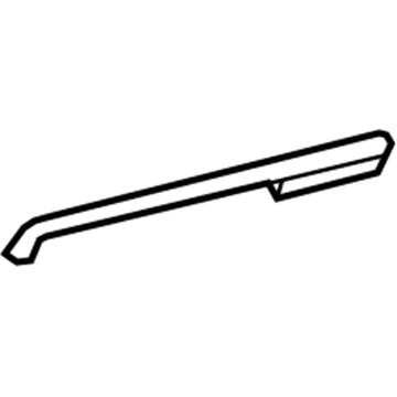 Dodge 1FU39RXFAA Hitch Plate