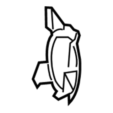 Dodge 68164962AA Blower Motor Cover