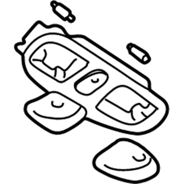 Chrysler Sebring Dome Light - MR641651