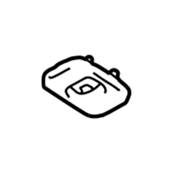 Mopar MR612360 Switch Cover, Gray Mopar MR612360 Switch Cover, Gray