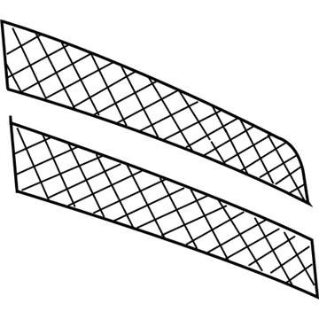 2004 Dodge Durango Grille - 5114518AB