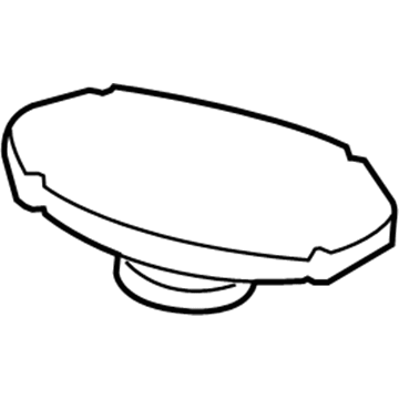 Dodge 5091019AB Rear Driver Speaker