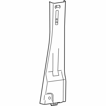 Ram 1YA74JXWAD Upper Center Pillar Trim