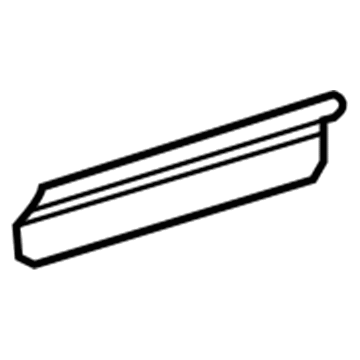 Mopar 1HC81NCVAA Lower Trim, Driver Side