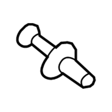 Dodge 6506007AA Rocker Molding Rivet