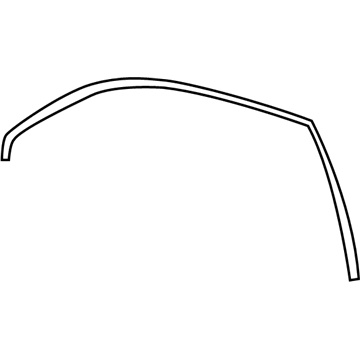 2007 Chrysler Pacifica Door Moldings - 4894349AE