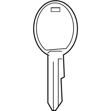 Chrysler 5102247AB Key