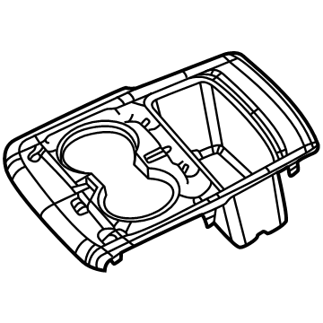 Jeep Cup Holder - 68520007AA