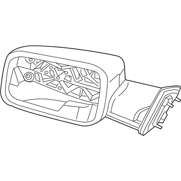 Ram 68374948AD Mirror Assembly