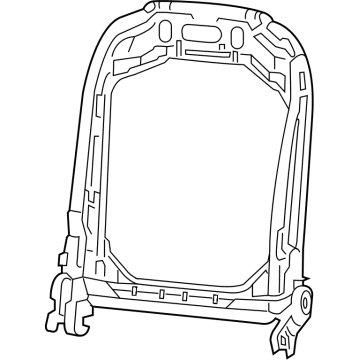 Jeep 68276609AF Seat Back Frame