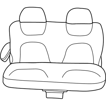 Dodge WR981L5AC Seat Assembly