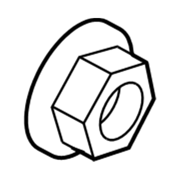 Jeep 6510416AA Power Mirror Nut