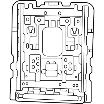 Jeep 68544901AA Seat Back Frame