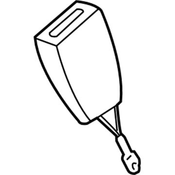 2006 Chrysler Crossfire Seat Belt - 5101652AA