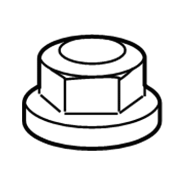 Jeep 6501730 Receiver Nut