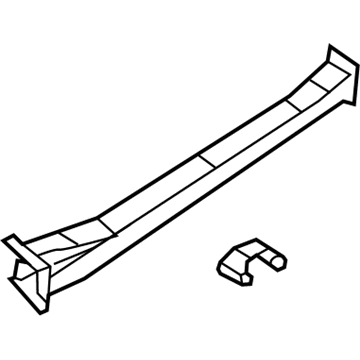 Jeep Wrangler JK Rear Crossmember - 68003493AC