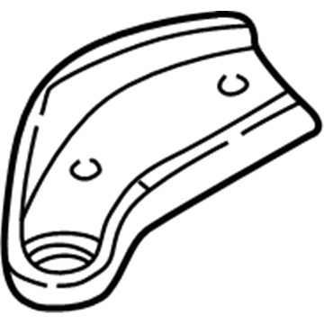 Dodge 4116591 Strut Rod Bracket