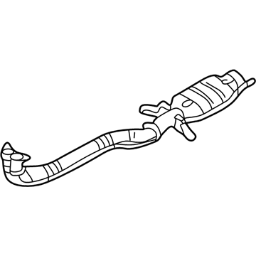 Chrysler MR552251 Converter & Pipe