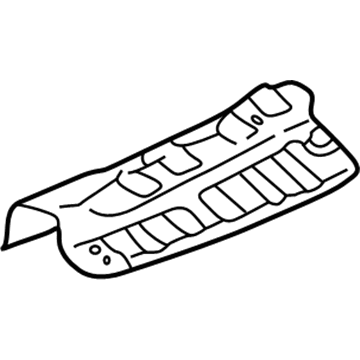 Chrysler MR974560 Heat Shield