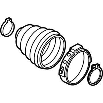 Jeep 68267180AA Inner Boot