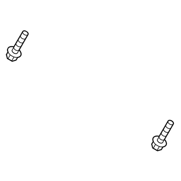 Jeep 6107257AA Knee Air Bag Screw