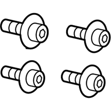 Jeep 6107033AA Knee Air Bag Bolt