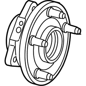 Jeep 52089434AE Hub Assembly