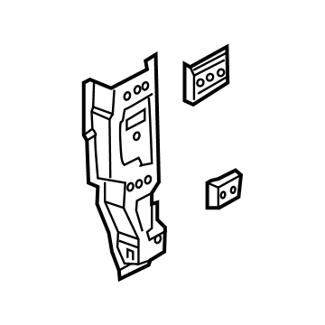 Ram 55372531AC Hinge Pillar