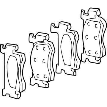 Dodge 68334862AB Brake Pads