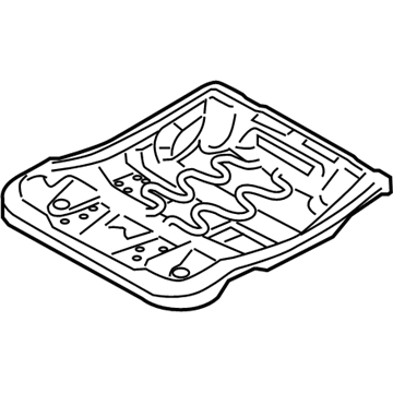 Dodge 68105127AA Seat Frame