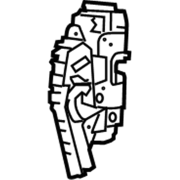 Jeep 4589913AI Latch