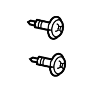 Dodge 6508183AA Bumper Cover Retainer Screw