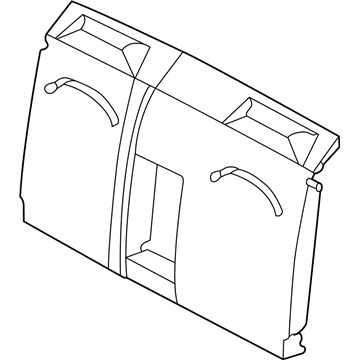 Dodge WJ371DVAB Seat Back - Rear