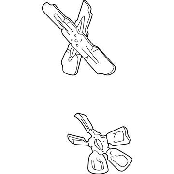 Dodge B250 Cooling Fan Assembly - 52028440AB