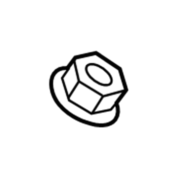 Jeep 6101809 Generator Nut