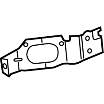 Jeep 68349548AB Bumper Side Bracket
