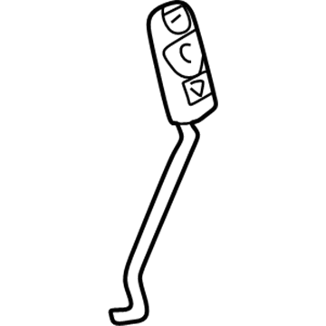 Chrysler 1BK62WL8AA Lock Knob