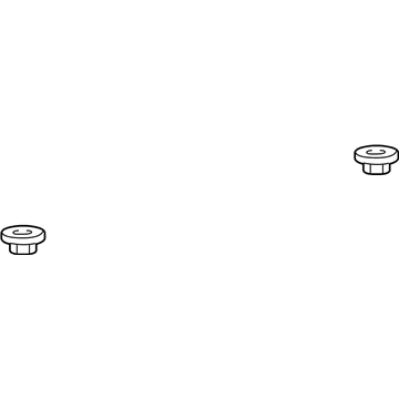 Jeep 6102238AA Spoiler Nut